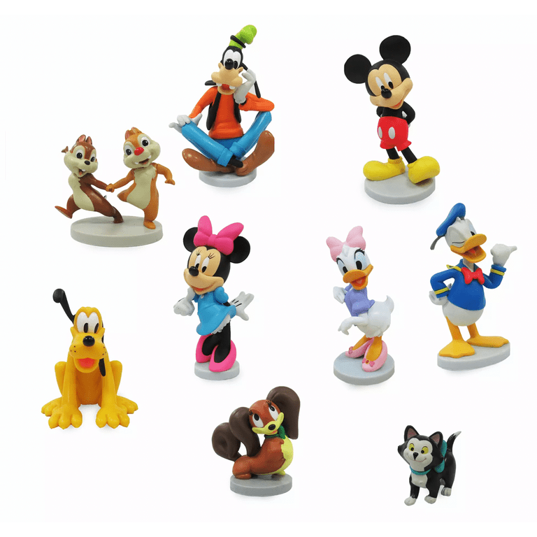 Vintage Disney Mini Figures, Goofy, Mickey Mouse, Donald Duck