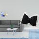 thumbnail image 2 of Figura de oso,Bandeja para gatos Bandeja para dulces para gatos Bandeja para estatuas de resina,Cojín con lazo bonito,Almohada con forma de lazo,bonito cojín decorativo con lazo,Funda de, 2 of 8