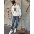 thumbnail image 2 of I Am Not Single I Have A Dog. Hoodie Men -Image by Shutterstock, Male XX-Large, 2 of 4