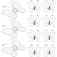 thumbnail image 4 of SHISUYAN 50 Pcs Fil de Maille Transparent Pailleté (Blanc), 4 of 8