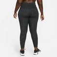 thumbnail image 3 of Nike Women's Dri-Fit One High Rise Printed Leggings (Dk Smoke Grey, S), 3 of 3
