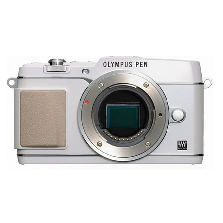 Olympus E-P5 16.1MP Mirrorless Digital Camera with 3-Inch LCD- Body Only (White)