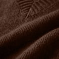thumbnail image 5 of Zormilly Sweaters for Women Long Sleeve V Neck Soft Oversized Sweaters Winter Brushed Knit Tops, S-L, 5 of 8