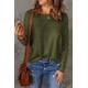 thumbnail image 1 of Suéter de manga larga blanco de otoño e invierno europeo y americano Suéter casual europeo y americano para mujer, 1 of 6