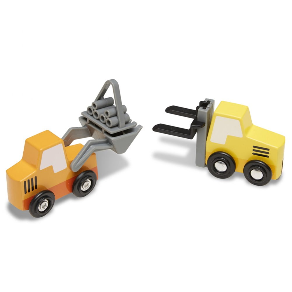 melissa and doug construction trucks