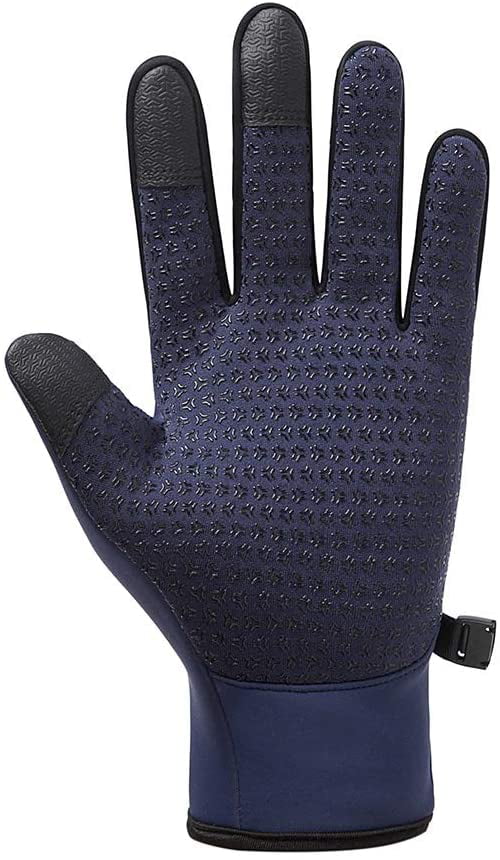 Windproof Thermal Gloves for Men and Women Polar Fleece Winter Gloves Warm for Running Cycling Driving