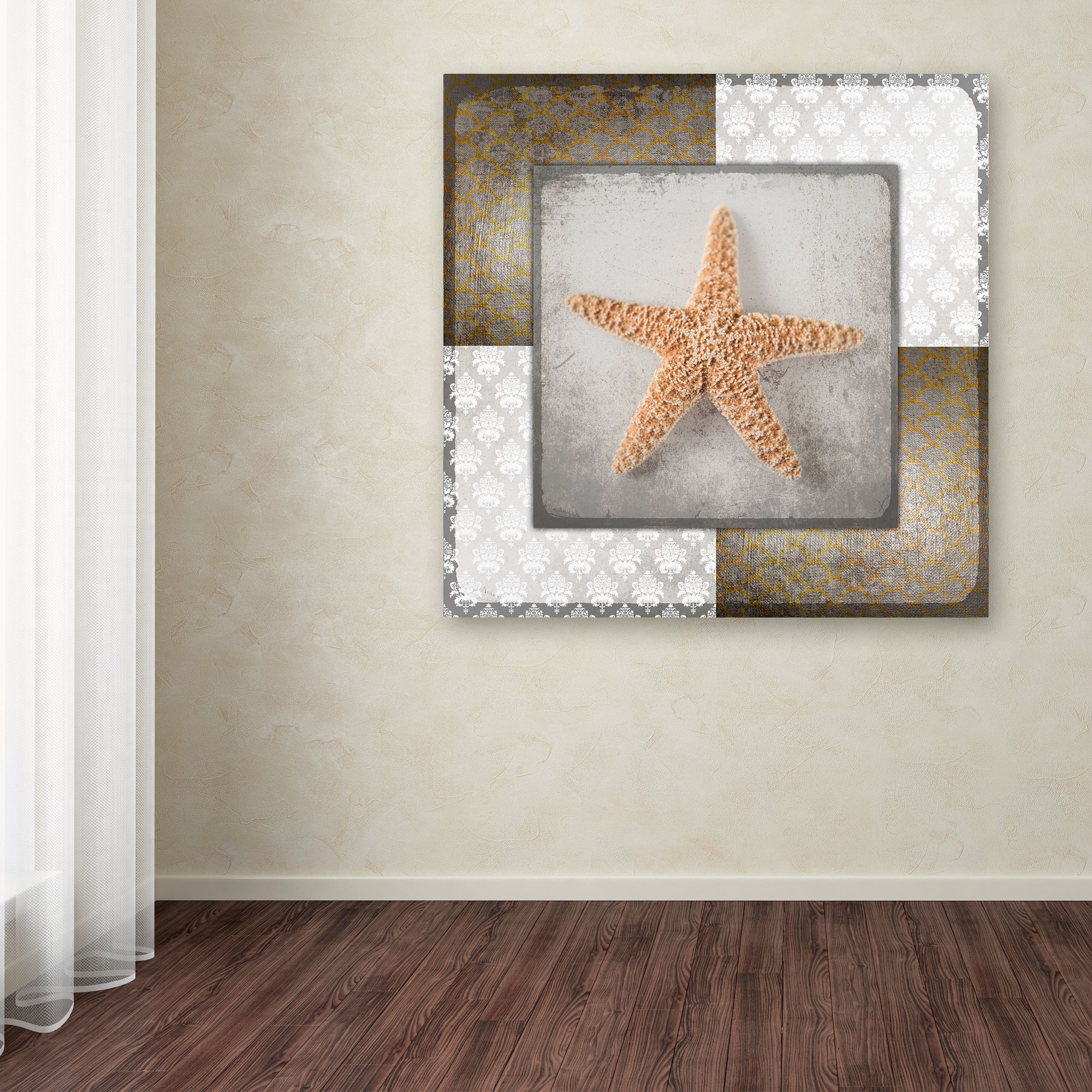 LightBoxJournal 'Vintage Nautical Star' Canvas Art