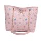 thumbnail image 3 of Bolso tote para mujer, gran capacidad, ideal para la playa, uso diario y para ir al trabajo. Rosa, 3 of 9