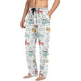 thumbnail image 4 of GZHJMY Men's Pajama Pants Pjs Bottoms with Pockets, Christmas New Year Birthday Valentine's Day Gifts, XX-Large, 4 of 7