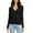 Black - bkct, variant on n:philanthropy Womens Mateese Wrap-Front Pullover Blouse, White, X-Large