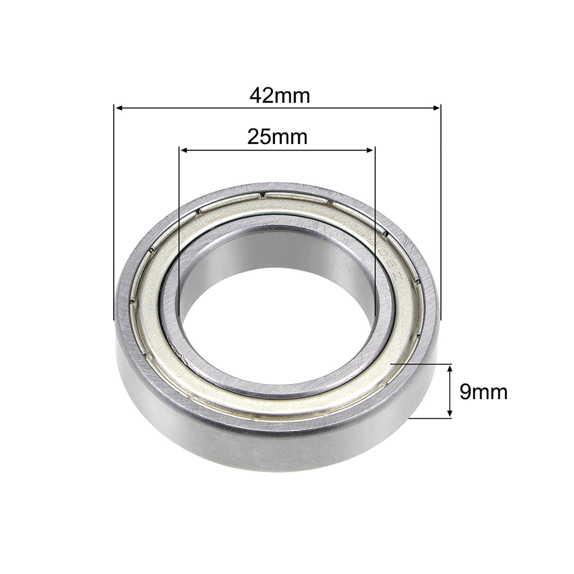 6302ZZ Ball Bearing 15x42x13mm Double Sealed Chrome Steel Bearings