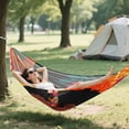thumbnail image 6 of Hanging Hammock Portable Travel Camping For Outdooor Beach Camping Hiking Holding Roses, 6 of 8