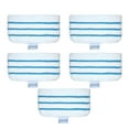 thumbnail image 1 of Juego de 5 paños de limpieza reutilizables para Black + Decker FSM1610/1630, compatibles con aspiradoras Cecotec Conga 3490/4090, hechos de microfibra lavable., 1 of 6