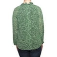 thumbnail image 3 of Michael Michael Kors Tie Neck Long Sleeve Lined Blouse (Moss, X-Small), 3 of 6