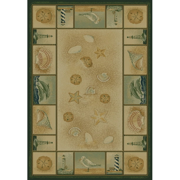United Weavers Genesis Area Rugs 130, Beach Themed Accent Rugs
