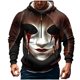 thumbnail image 3 of Sudadera con capucha para hombre, informal, a la moda, con estampado de rayas, cremallera, manga larga, sudadera con bolsillo, sudadera de poliéster para hombre, 3 of 5
