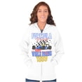 thumbnail image 4 of Formula World Racing Championship Men's Big & Tall Graphic Zip Up Hoodie Brisco Brands 3X, 4 of 5
