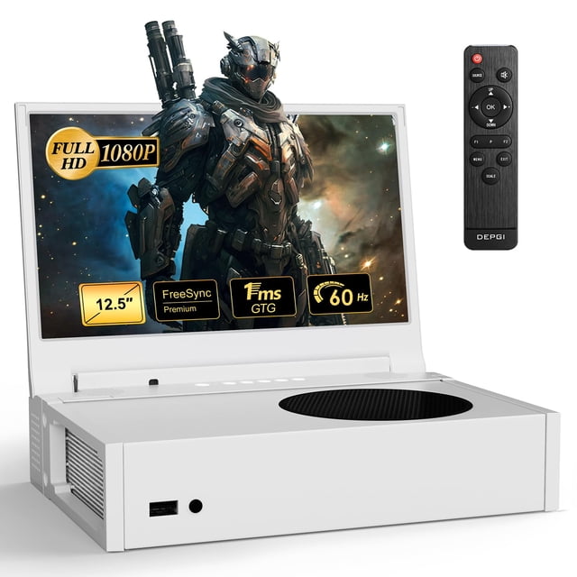 Monitor portátil DEPGI 12.5" 1080P IPS Dual HDMI HDR