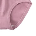 thumbnail image 5 of HVOBTTY Women's Cotton High Waist Briefs Shorts Soft Elastic Breathable Flexible For Daily Sport Training Panties, 5 of 5