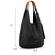 thumbnail image 4 of Conjunto de Bolsa de Hombro Slouchy Hobo Montana West para Mujer, 4 of 8
