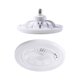 thumbnail image 5 of Xihbxyly Ventilador de Techo con Luces, Diseño Discreto y Cerrado, Funcionamiento Silencioso, Control Remoto, Led de Bajo Consumo, Ideal para Dormitorio y Sala de Estar, Tamaño Compacto de 11 Pulgada, 5 of 7