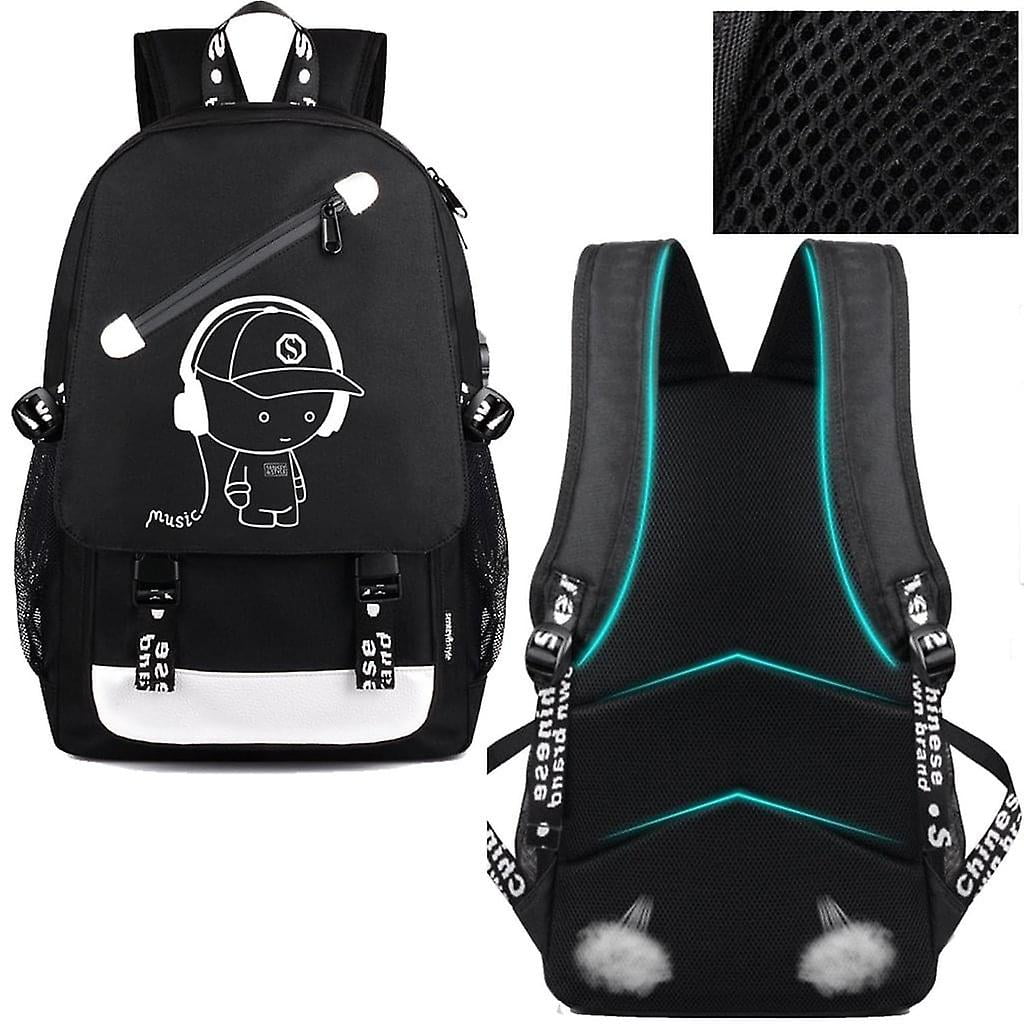 Koolyou Usb School Backpack School Bag School Bag Sports Backpack Leisure Backpack Daypacks Backpack With The Lock For Girls