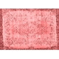 thumbnail image 1 of Ahgly Company Indoor Rectangle Abstract Red Contemporary Area Rugs, 4' x 6', 1 of 4