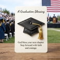 thumbnail image 6 of kjfeif Graduation Blessing Keepsake Card 3D Graduation Cap Pocket Hug Card Inspirational Graduation Wallet Card for High School College Graduation for Family Kids Friends, 6 of 6