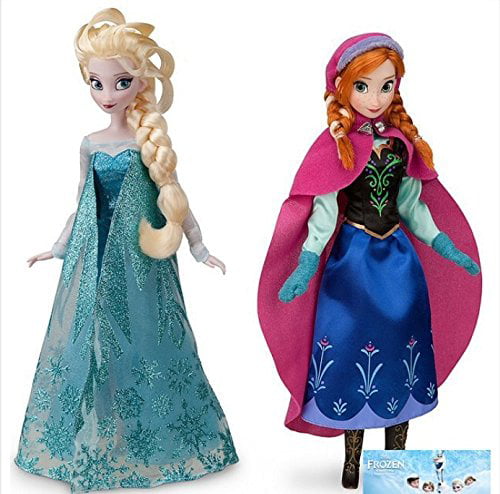 Souvenir Forretningsmand løg Top Sell 2pcs/lot Frozen Princess 11.5 Inch Frozen Doll Frozen Elsa and Anna  Girl Gift Toys Dolls Joint Moveable - Walmart.com