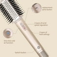 thumbnail image 3 of 5-in-1 Professional Hot Air Styler Kit, Complete Hair Dryer Brush System with 110,000 RPM Motor for Volumizing, Smoothing & Auto-Wrapping Curls, 3 of 13