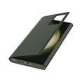 thumbnail image 5 of Samsung Etui Portefeuille Smart Clear View Vert pour Galaxy S23 Ultra, 5 of 5