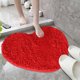 thumbnail image 5 of Alfombras de baño, alfombras para sala de estar, alfombra de área, alfombra de baño con forma de corazón, alfombra absorbente antideslizante para baño, alfombra de entrada, alfombra para ceremonia de, 5 of 6