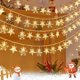 thumbnail image 5 of Descuento Inmediato, Luces de estrellas de nieve navideñas Cadena de luces Accesorios decorativos Adornos para árboles de Navidad Luces colgantes para acampar Akmoler, 5 of 6