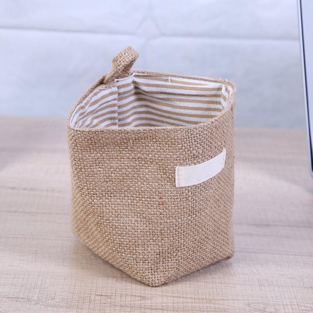 Bolsa de almacenamiento de yutecesta organizadora con asas para juguetes de bebé (raya amarilla) Ndcxsfigh Nuevos Originales