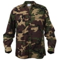 thumbnail image 1 of Rothco Extra Heavyweight Camo Flannel Shirts - Woodland Camo, Large, 1 of 2