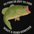 thumbnail image 2 of CafePress - To Fish Or Not To Fish Maternity Dark T Shirt - Maternity Dark T-Shirt, 2 of 3