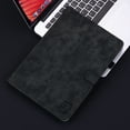 thumbnail image 7 of Allytech PU Leather Case for iPad 10th Gen 10.9" 2022, Cute Embossed Tiger Pattern Cover with Card Slots Pen Holder Anti-Slip Stand Wallet Smart Case for iPad 2022 10.9 inch(10th Gen), Black, 7 of 7
