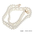 thumbnail image 2 of OUNONA White Detachable Bag Chain with Buckles for Handbag Strap and Adjustable Crossbody Strap, 2 of 6