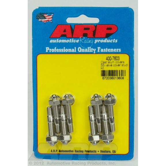 ARP INC. 400-7603 CAST ALUM COVERS SS VALVE COVER STUD KIT