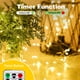 thumbnail image 4 of Fairy Lights EXF, funciona con pilas, 66 m, 200 LED, paquete de 2, 4 of 7