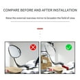 thumbnail image 6 of Aluminum Motorcycle Risers Extension Bracket Adapter Base Screw Support Rack, Provide Rear View for Bike, 6 of 9