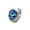 Blue, variant on Unisex Ring Beautiful Fine Workmanship Flap Cover Personality Trendy Daily Wear Alloy Leopard Gem Ring Watch Gift