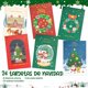 thumbnail image 2 of Tarjetas de Navidad 24PCS, Felicitación de Navidad con Estampado Dorado de 6 Diseños Diferentes con Sobres, Tarjeta de Bendición de Deseos para las Fiestas, 2 of 4