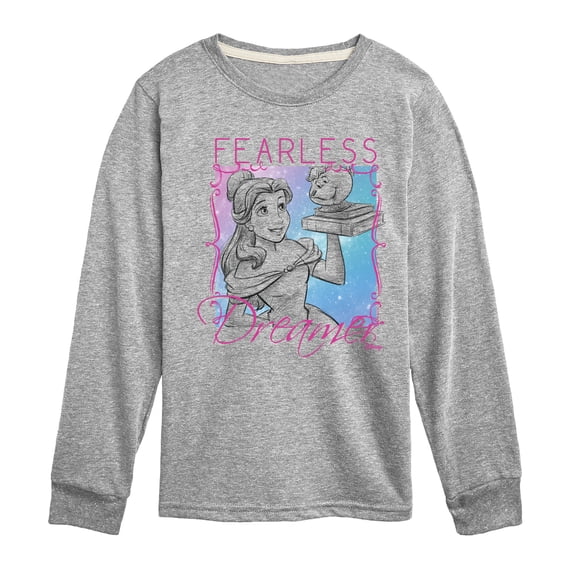 Disney - Belle Fearless Dreamer Long Sleeve Graphic T-Shirt