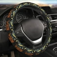 thumbnail image 5 of Salouo Starry Night Cat Guitarist A Print Elastic Car Steering Wheel Cover - 15'' Non-Slip Car Wheel Cover Protector - Universal Car Accessory for Diverse Cars, 5 of 6
