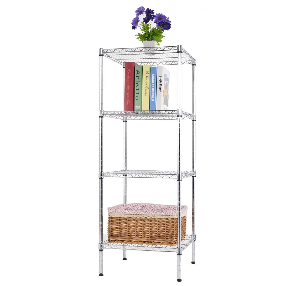 Thicken Metal Racking 5 Tier Shelving Unit For Car Parts Garage Shed Heavy Duty