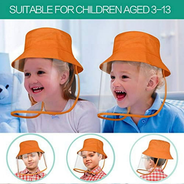 Kids hat deals with face shield