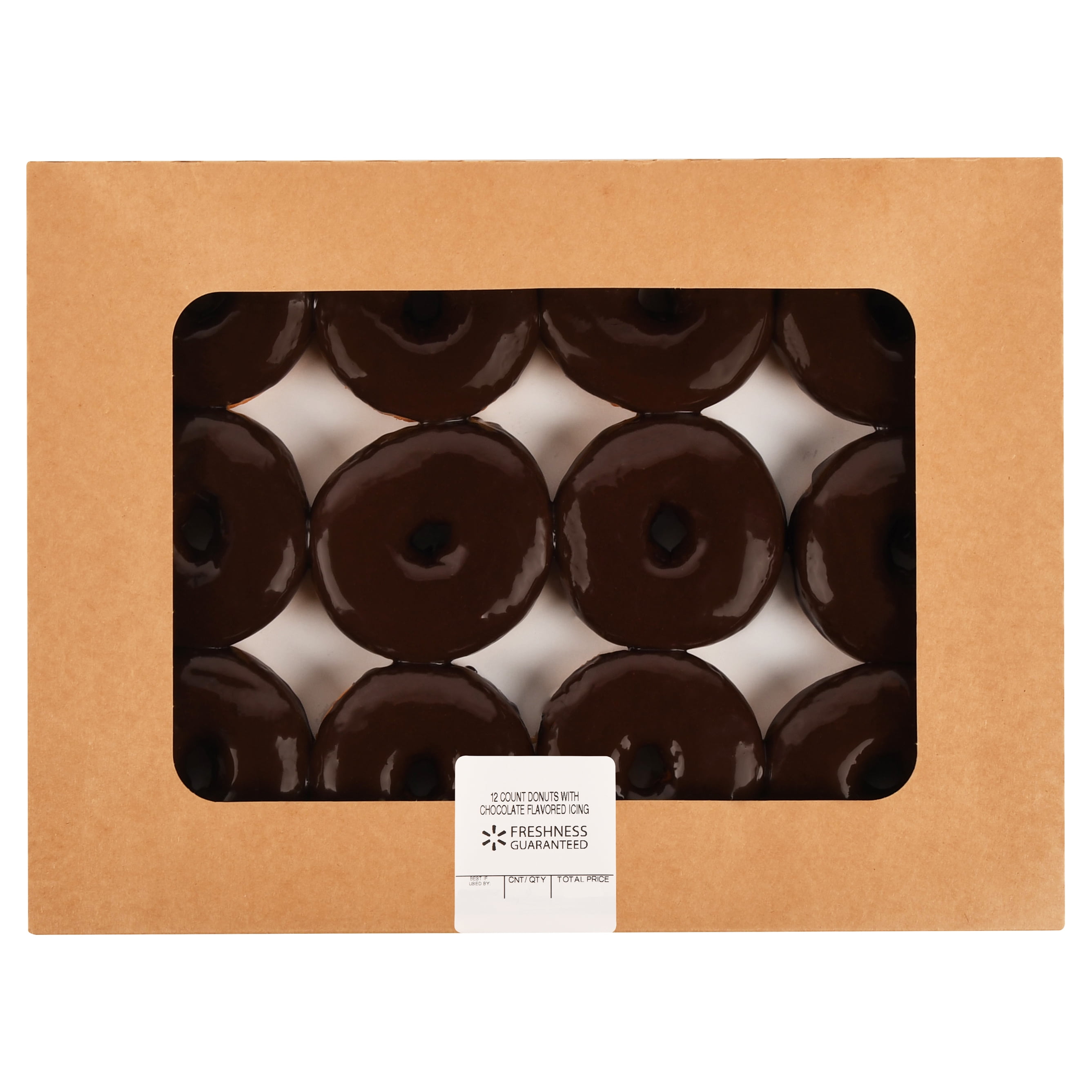 Freshness Guaranteed Donuts with Chocolate Icing, 12 Count Walmart