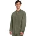 thumbnail image 6 of Cherokee Workwear Professionals Men Warm Up Scrubs Jacket Snap Front WW360, 6 of 10
