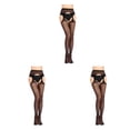 thumbnail image 1 of Langgg Plus Size Stockings With Belt For Flattering Look Easy To Match Stockings Tights 1108 3Set, 1 of 6